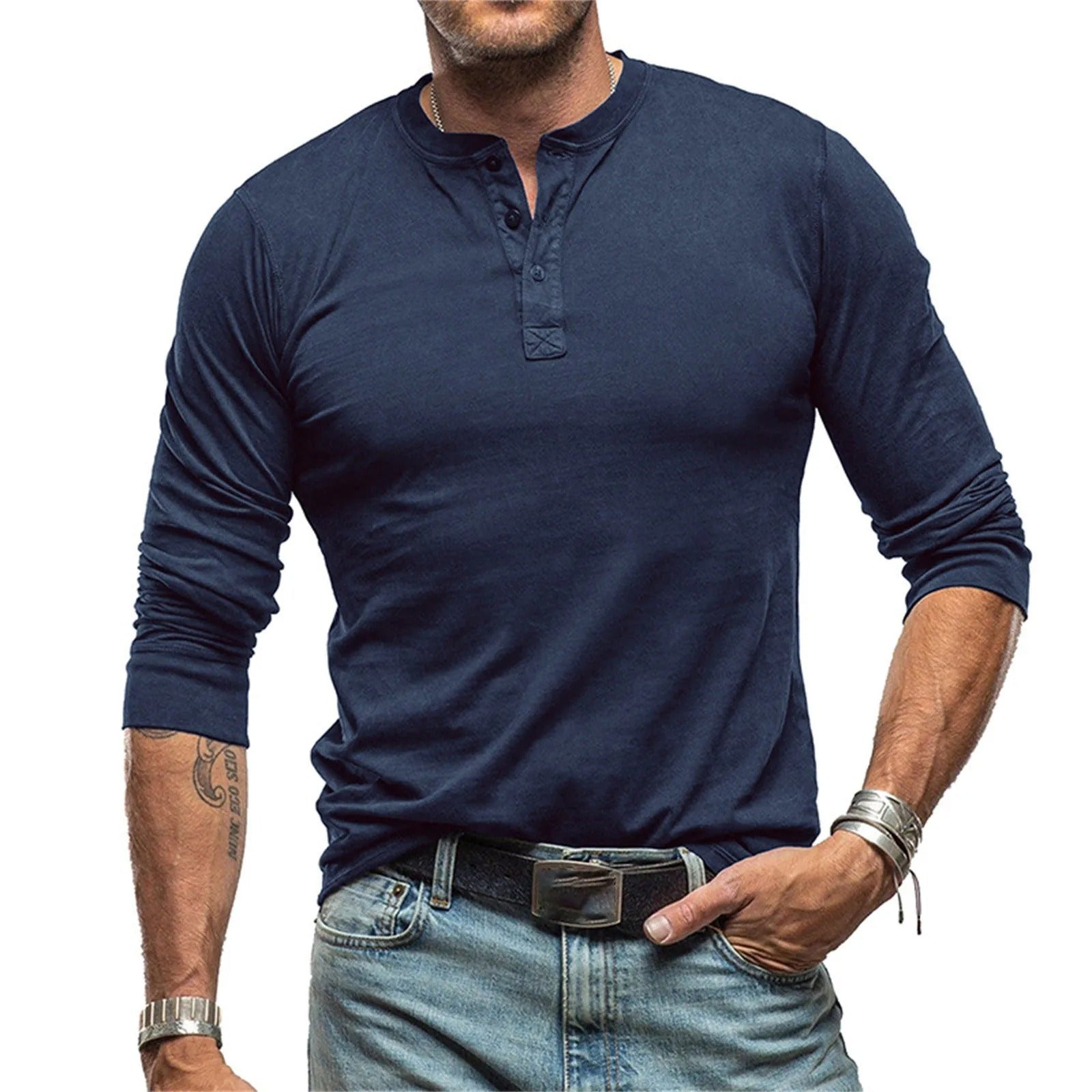Savrani™ - Camisa vintage de mangas longas