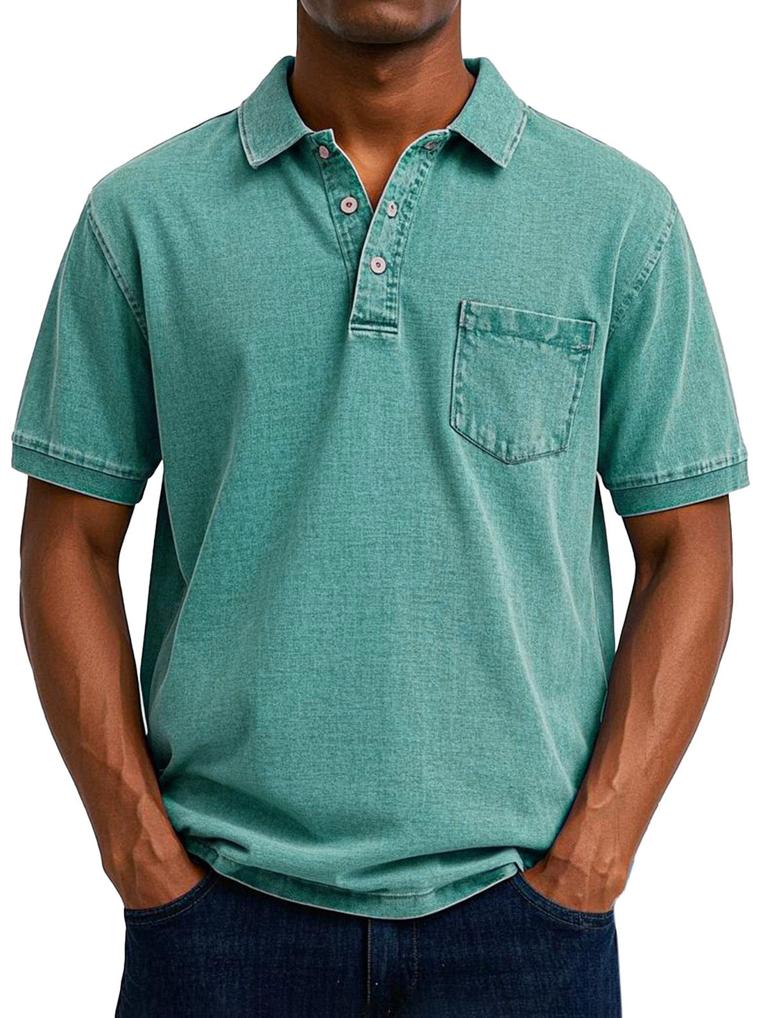 Savrani™ | Polo vintage casual de homem