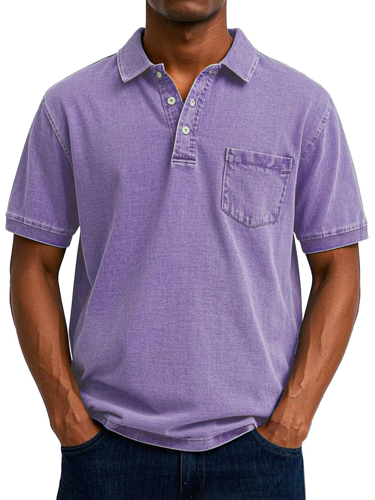 Savrani™ | Polo vintage casual de homem