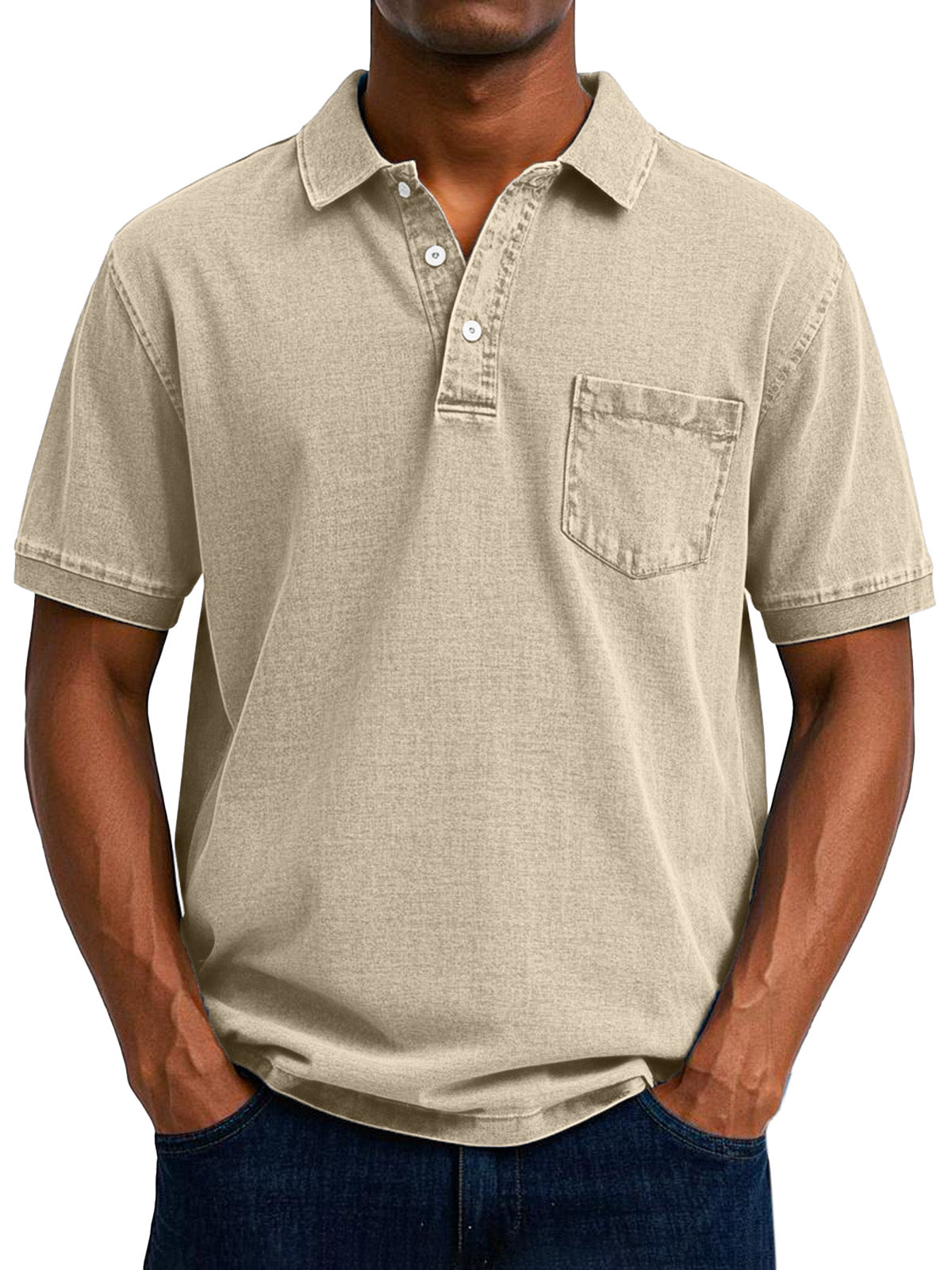 Savrani™ | Polo vintage casual de homem