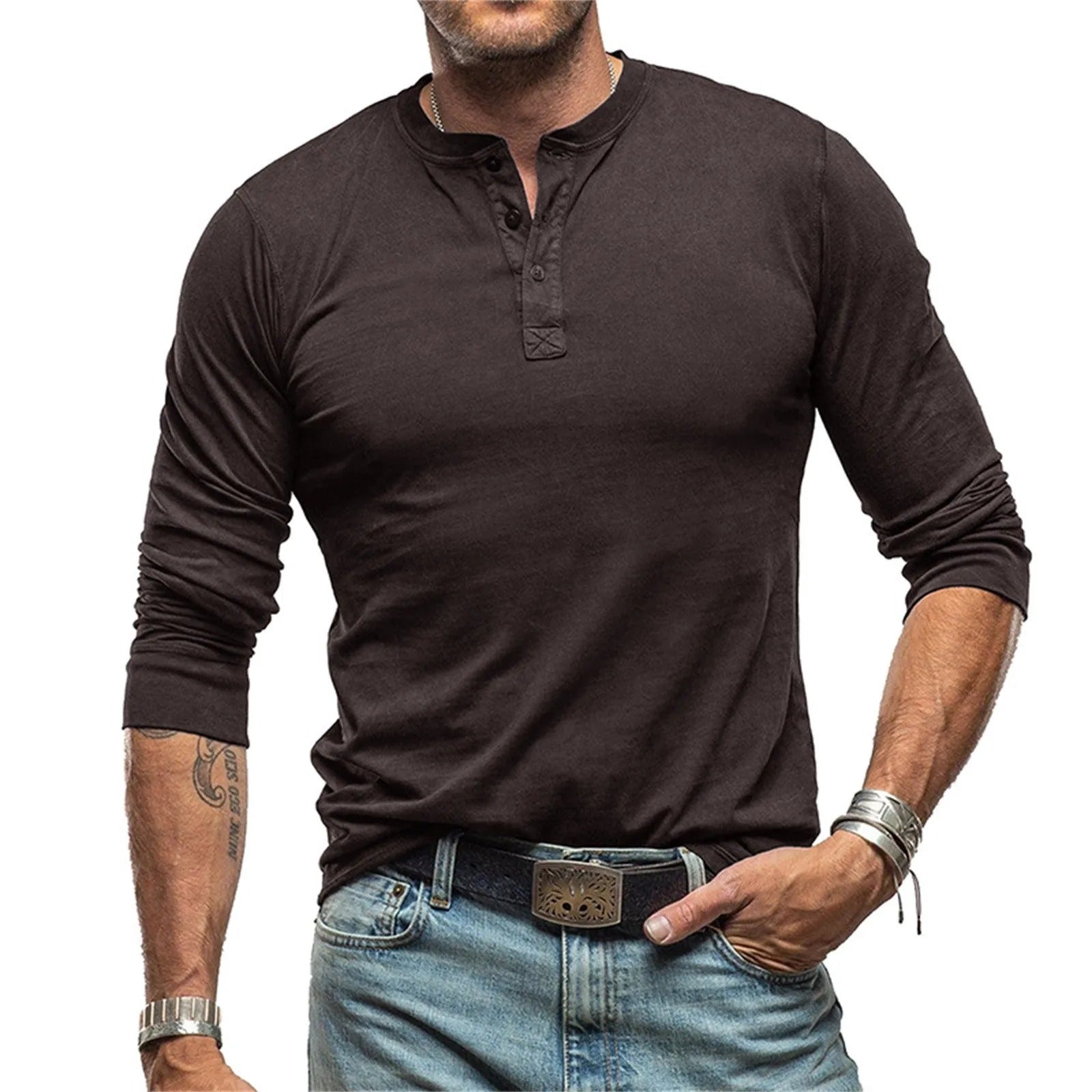 Savrani™ - Camisa vintage de mangas longas