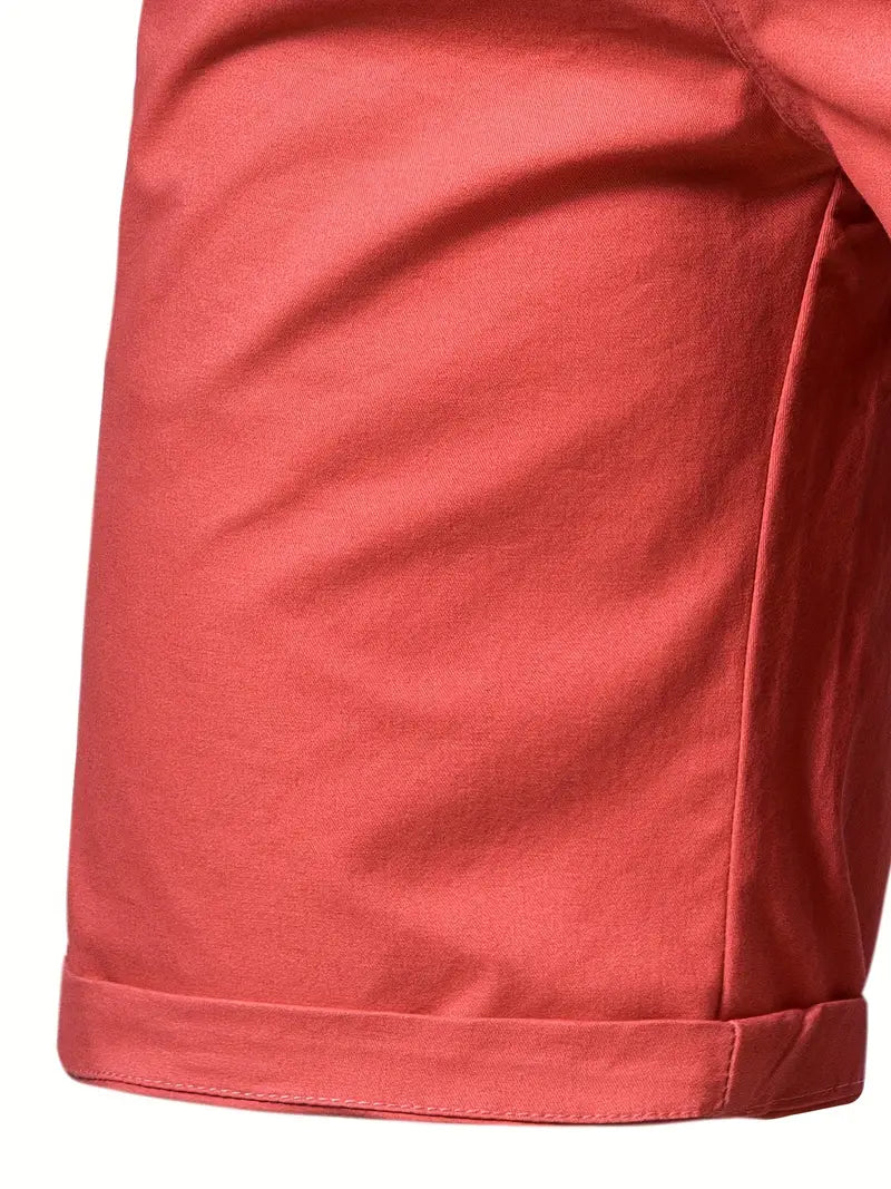 Savrani™ | Calções de algodão com bolsos