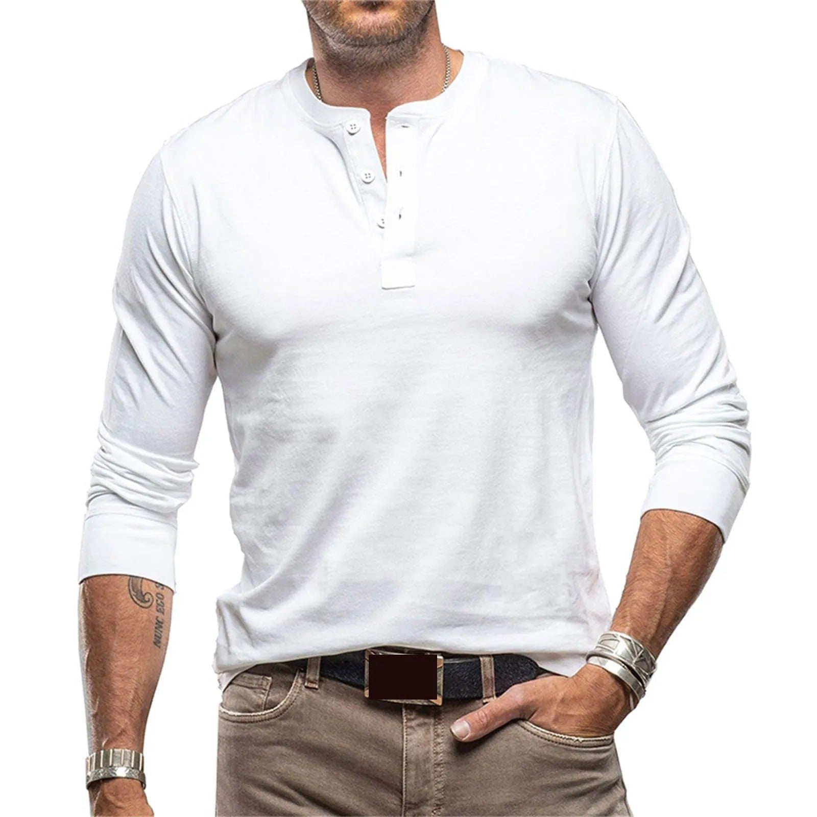 Savrani™ - Camisa vintage de mangas longas