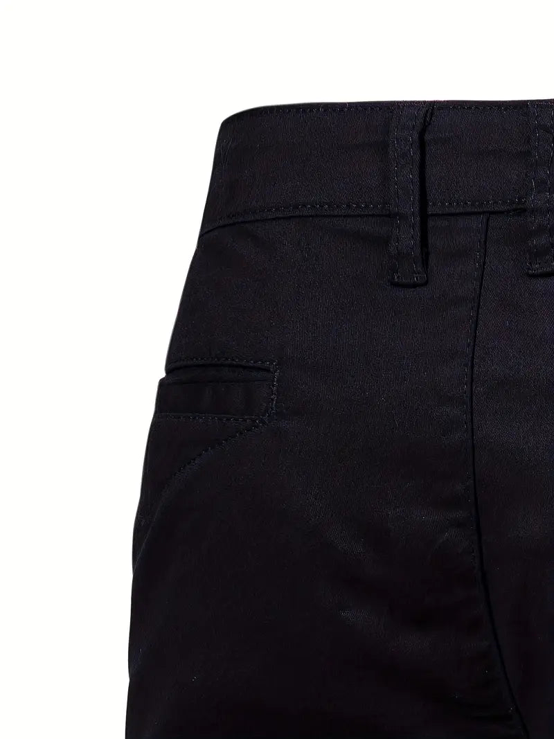 Savrani™ | Calções de algodão com bolsos