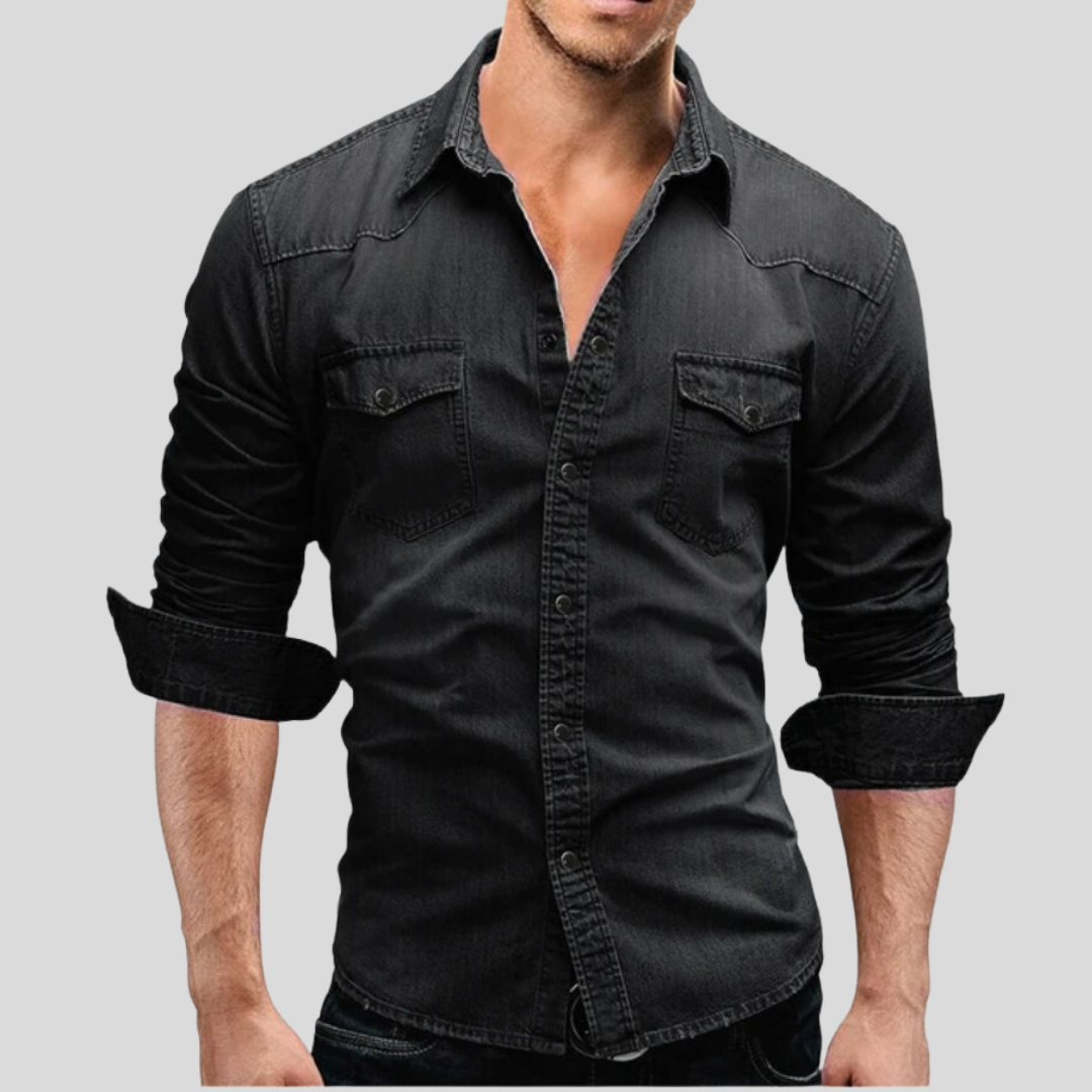 Savrani™ | Camisa de denim com estilo moderno