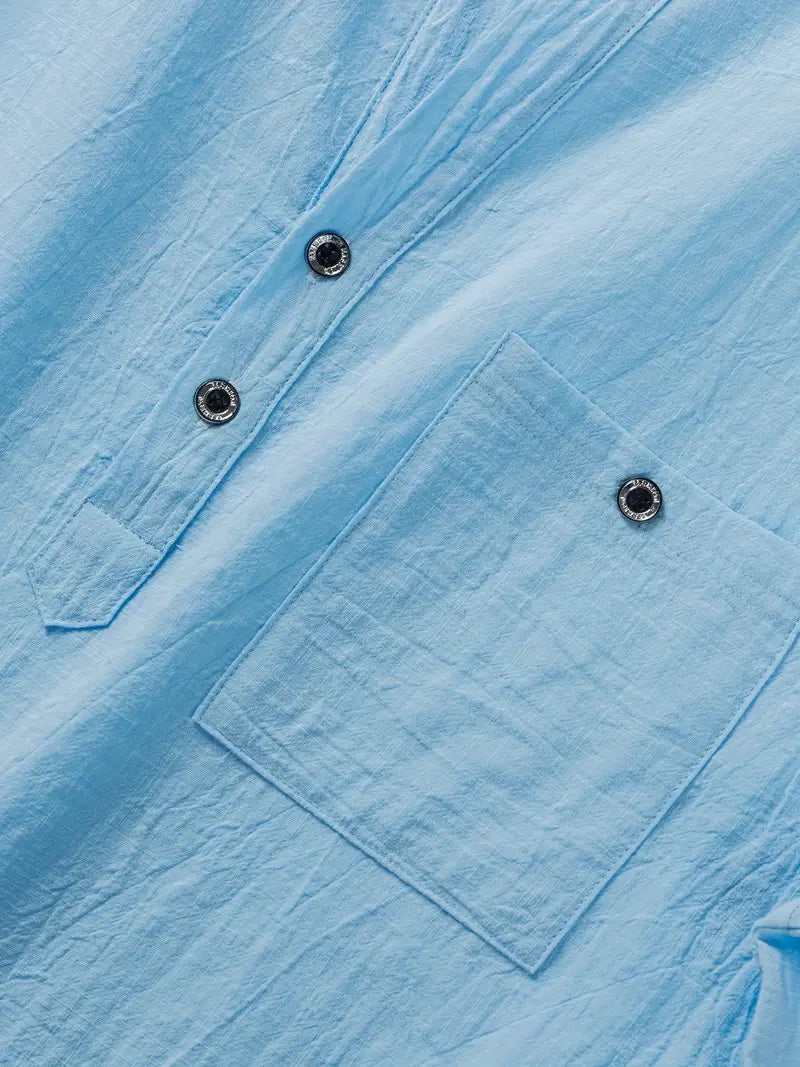 Savrani™ | Camisa elegante de mangas curtas