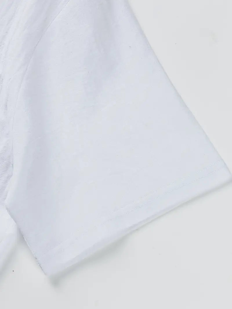Savrani™ | Camisa elegante de mangas curtas