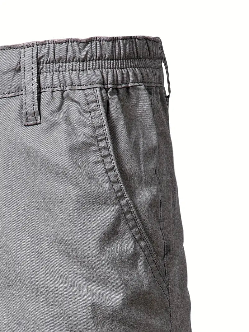 Savrani™ | Calções de algodão com bolsos