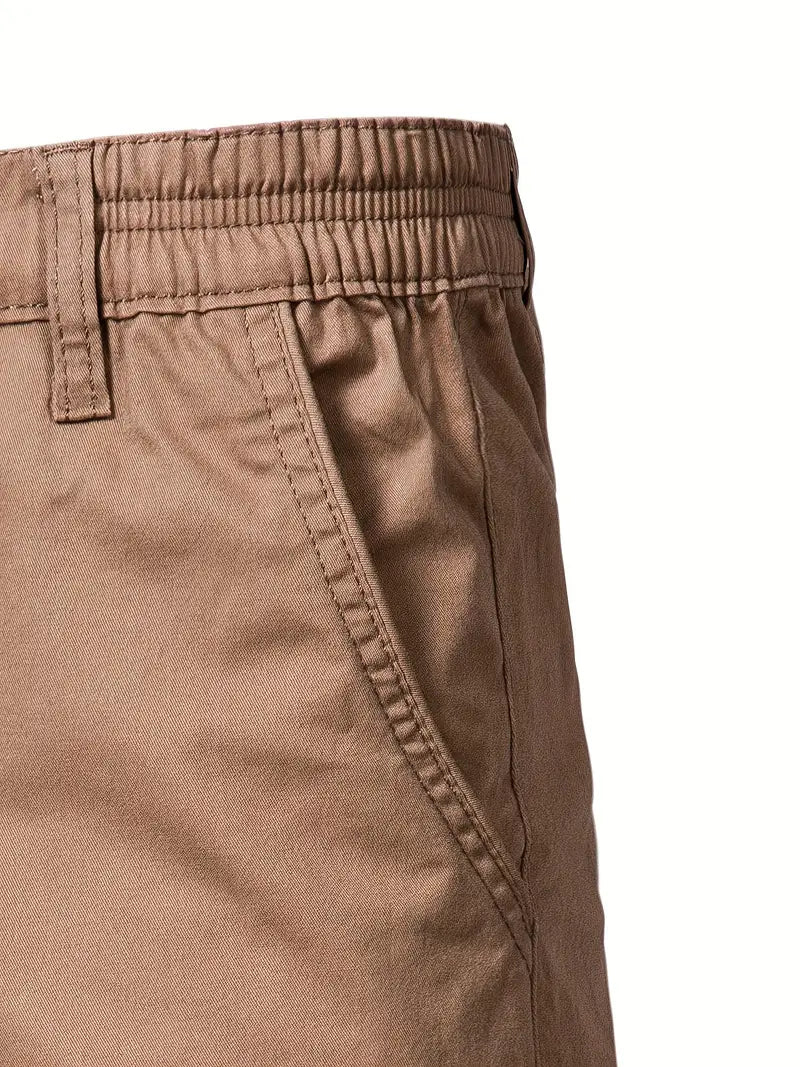 Savrani™ | Calções de algodão com bolsos