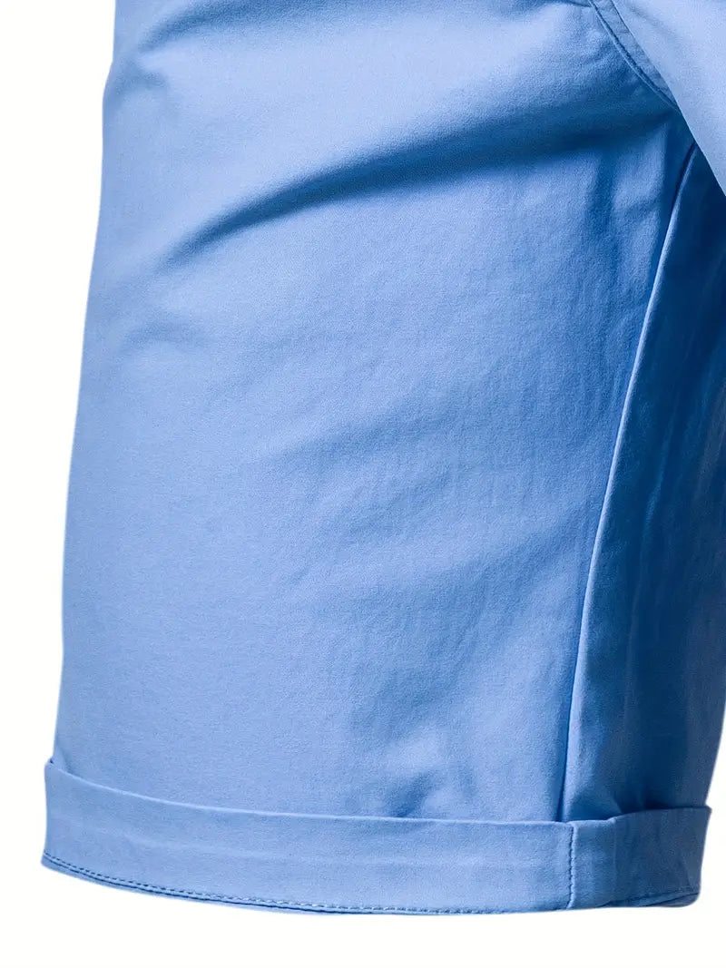 Savrani™ | Calções de algodão com bolsos