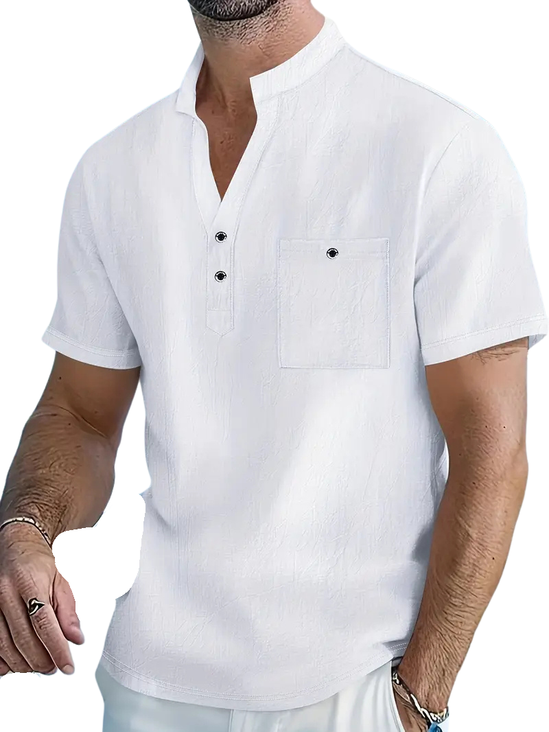 Savrani™ | Camisa elegante de mangas curtas