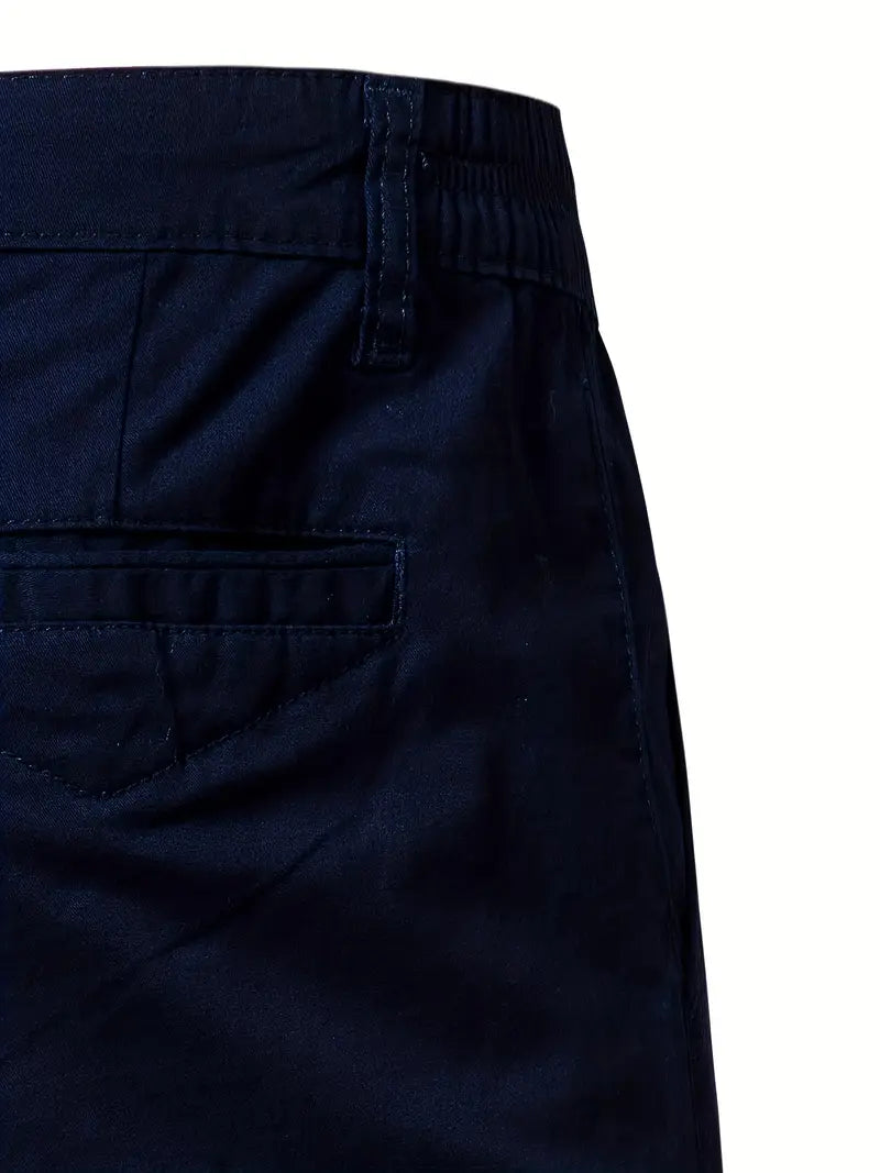 Savrani™ | Calções de algodão com bolsos