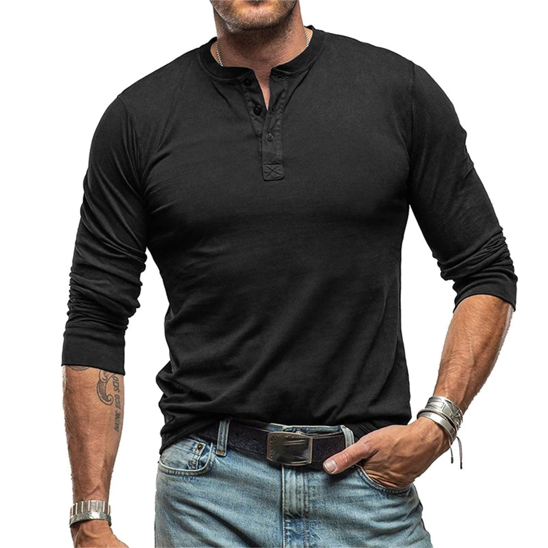 Savrani™ - Camisa vintage de mangas longas