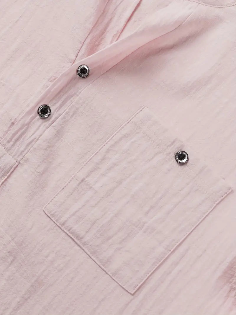 Savrani™ | Camisa elegante de mangas curtas