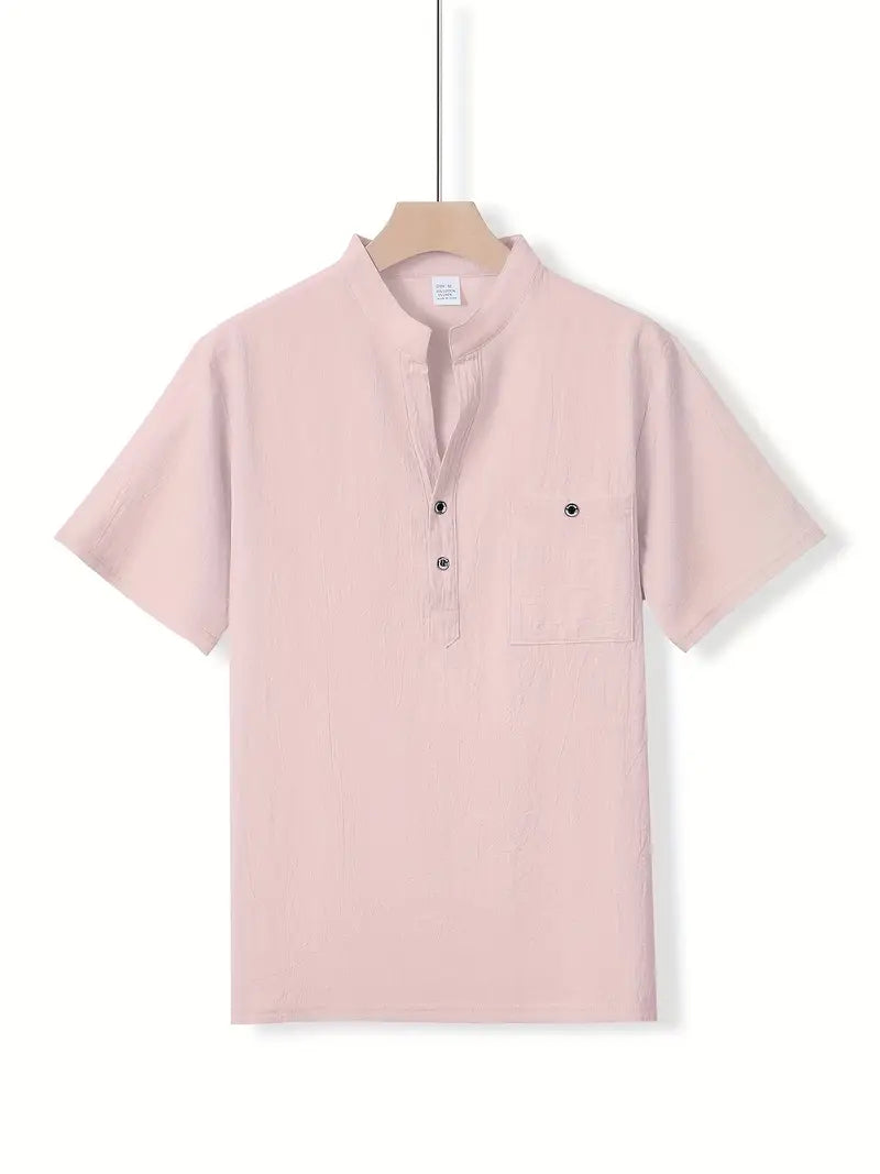 Savrani™ | Camisa elegante de mangas curtas