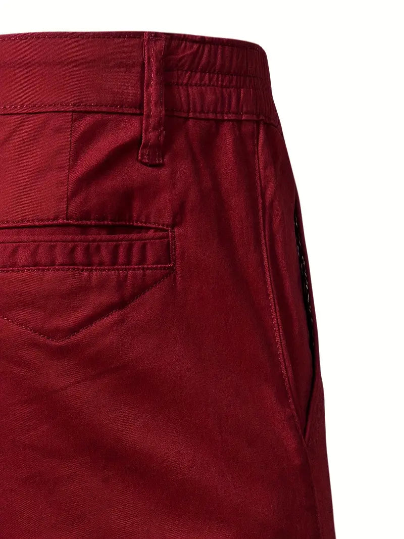Savrani™ | Calções de algodão com bolsos