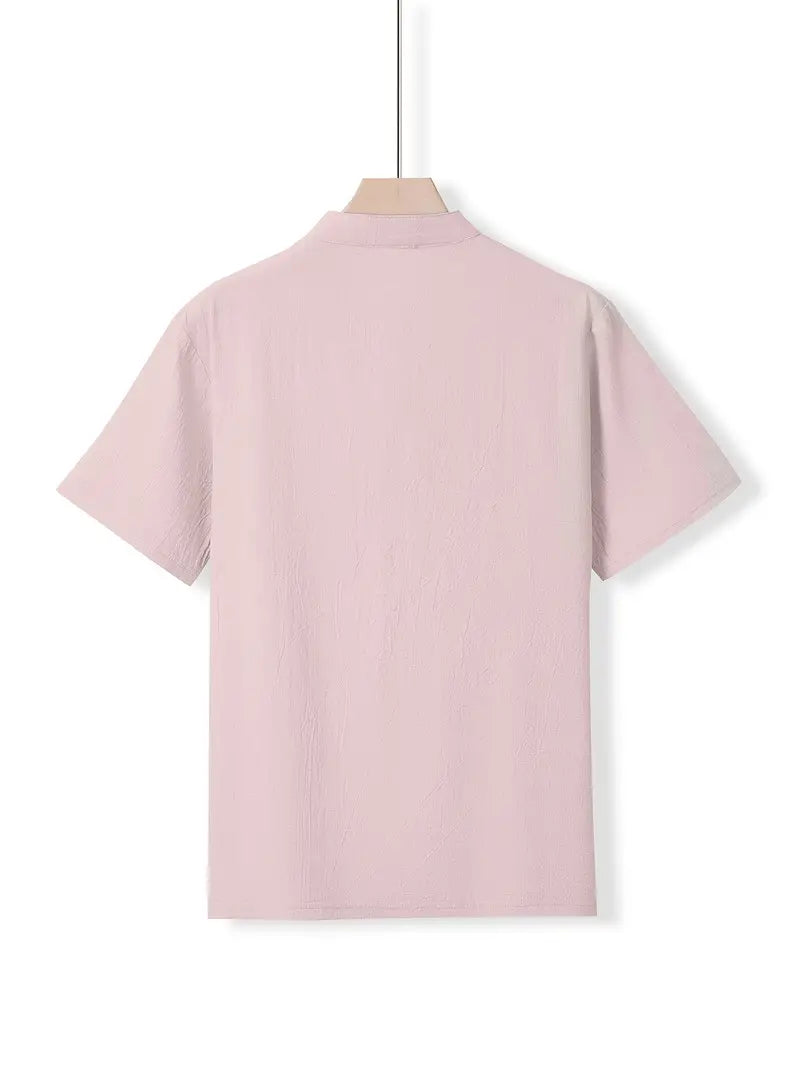 Savrani™ | Camisa elegante de mangas curtas