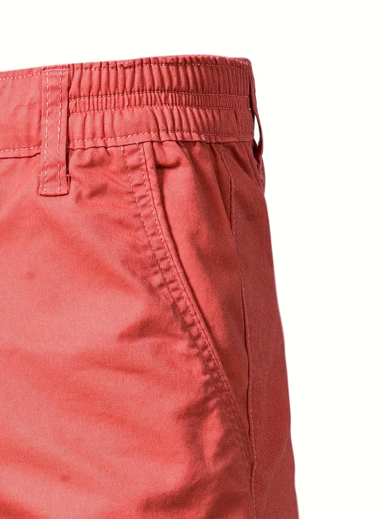 Savrani™ | Calções de algodão com bolsos